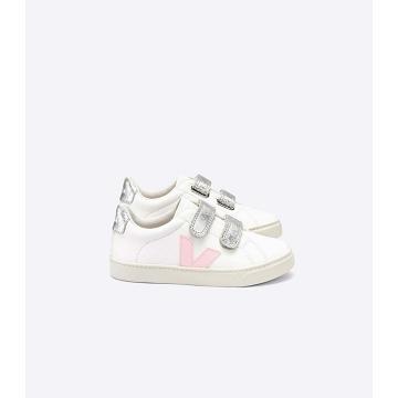 Veja ESPLAR CHROMEFREE Topanky Detske White/Pink | SK 731PJJ